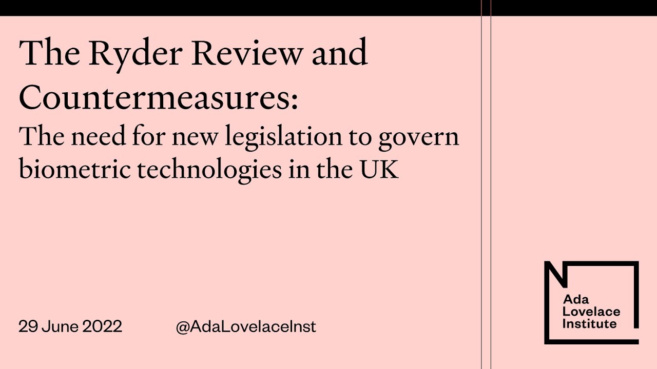The Ryder Review and the future of biometrics governance