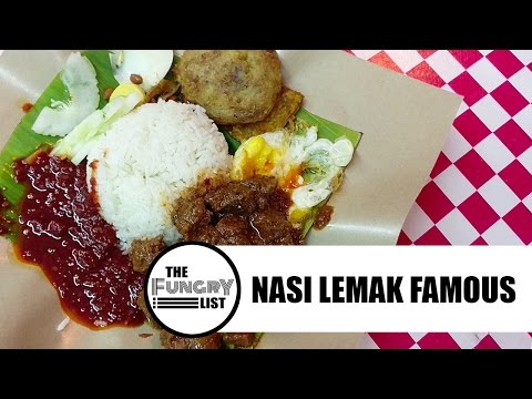 Nasi Lemak Famous A Food Truck With Local Food in Bangsar Fungry List