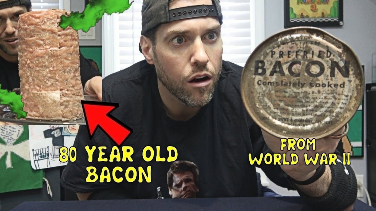Is It Still Good?? 80 YEAR OLD BACON in A CAN From WW2 (Human Science ...