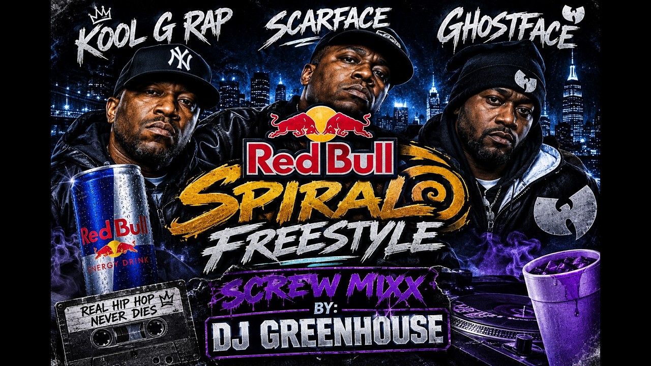 Scarface x Ghostface Killah x Kool G Rap - Red Bull Spiral