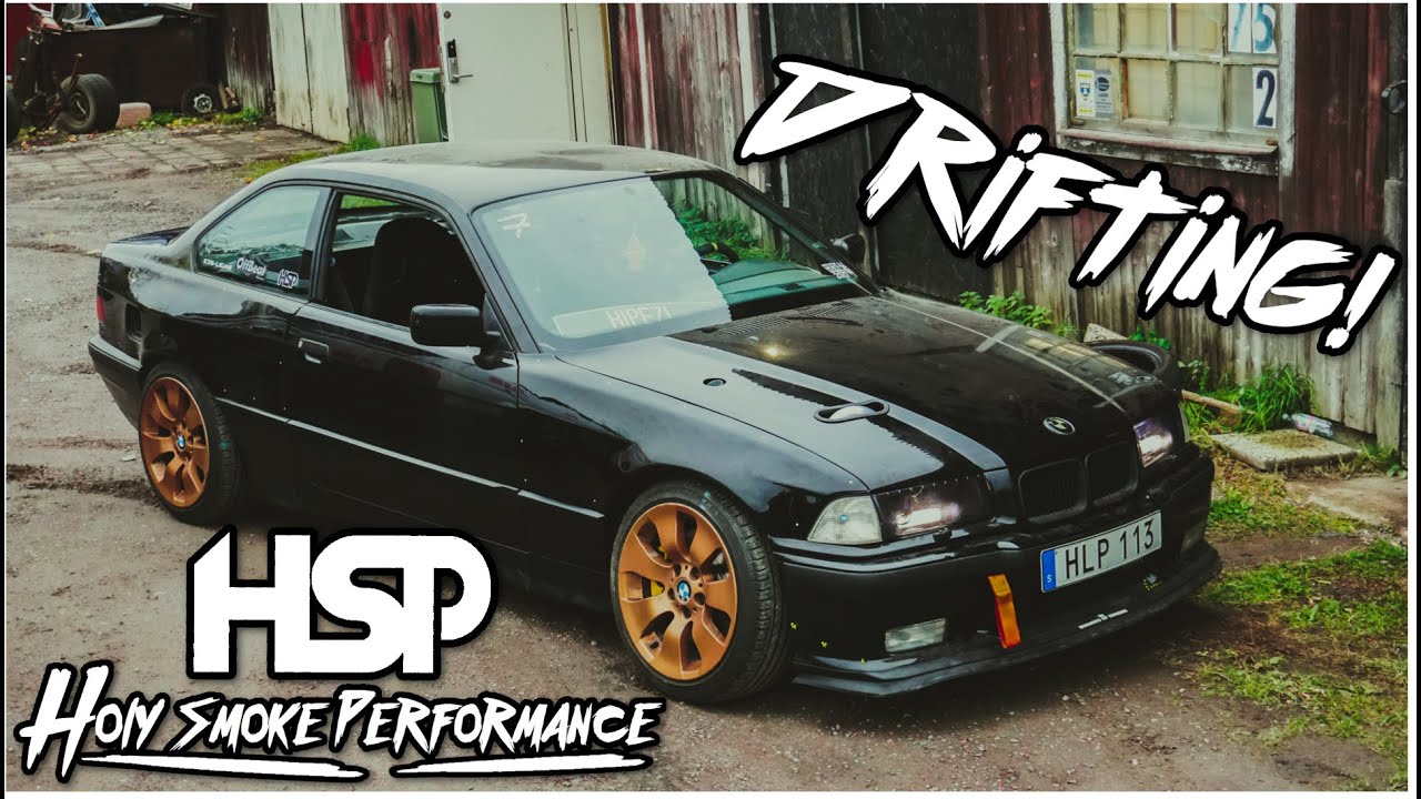500HP+ BMW E36 M50 Turbo - DRIFTING! [ Mantorp Park - Dotz Driftbreak ]