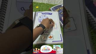 CVC reader - Learning Binder for Kids  - the toddler house #kid #kidslearning #busybook #shorts
