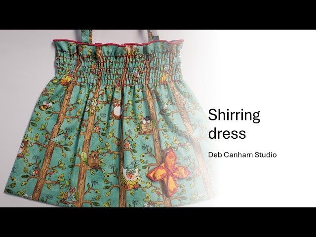 [ KIRSH ]★KIRSH SHIRRING DRESS Shirred Dress (kids Sizes) PDF Sewing Pattern | A4/letter A0