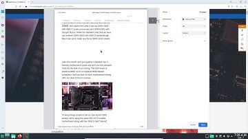 [Opera] Save web pages as a PDF