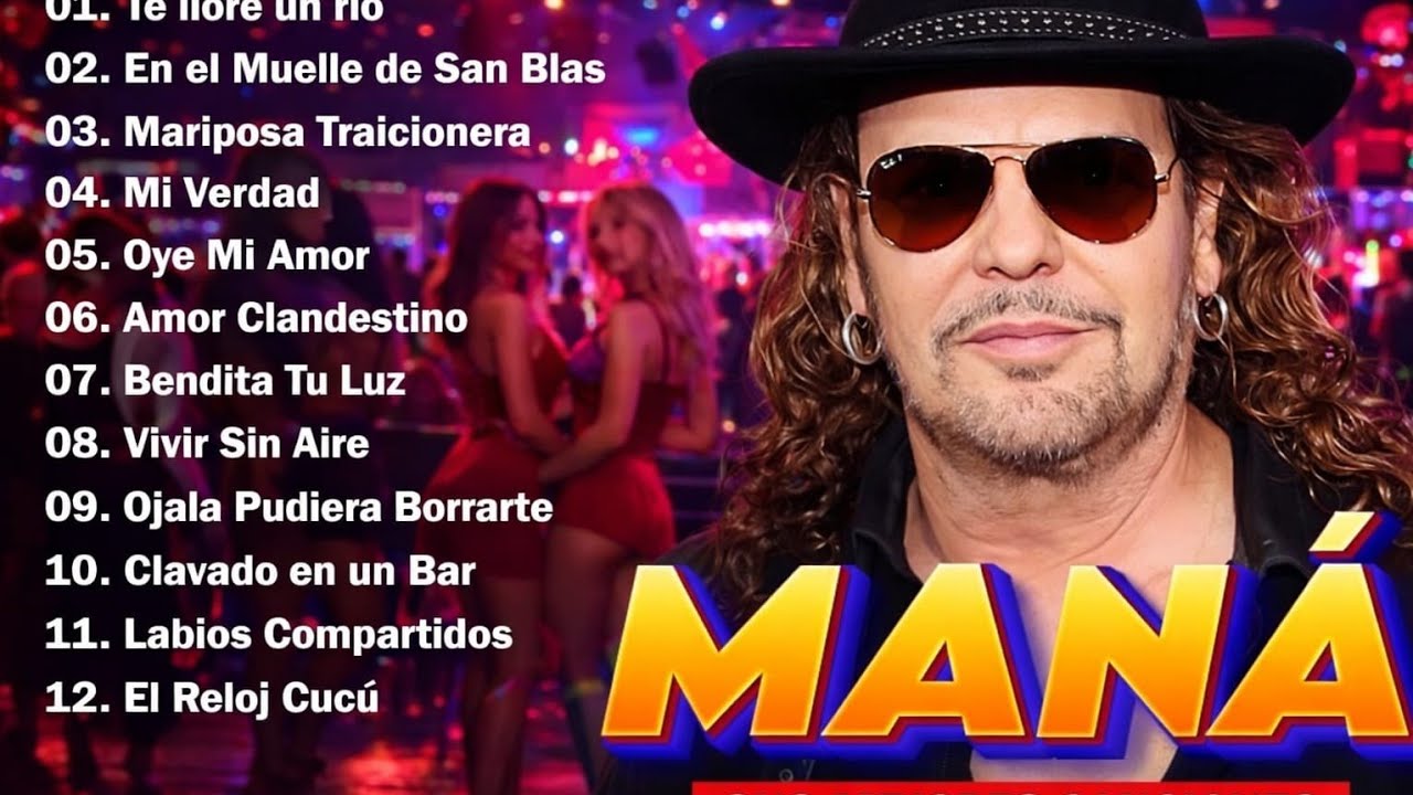 Mana 20 Super Éxitos Románticas Inolvidables - Mana Sus Mejores Canciones - Lo Mejor de Maná 