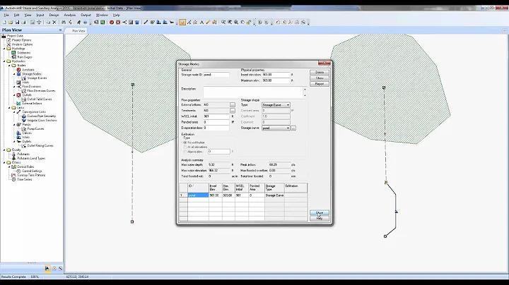Civil 3D and SSA Workflow - Detention Pond Design ...