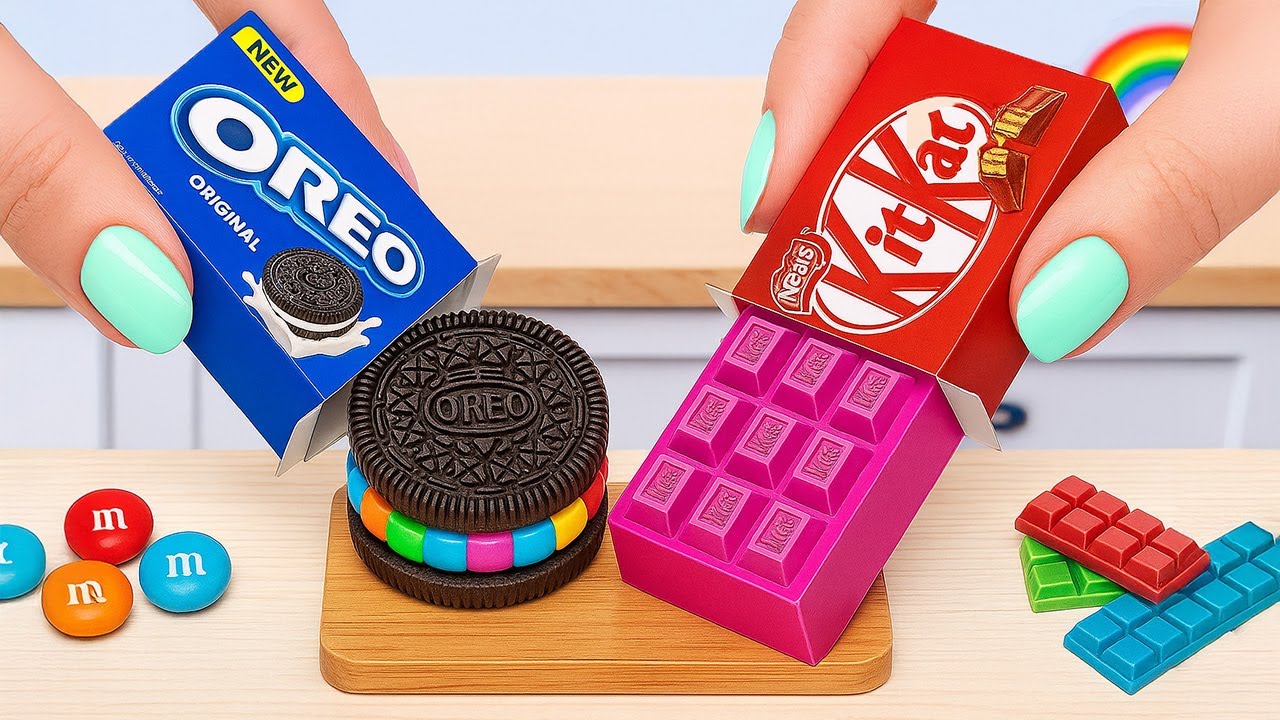 1000+ CHOCOLATE RAINBOW CAKE 🎂🌈 Yummy Mini Chocolate Cake Decorating 🍫 Sweet Mini Rainbow Cakes