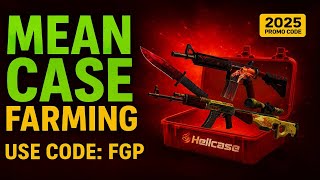 HELLCASE CASE BATTLE MEAN CASE FARMING -  HELLCASE PROMO CODE 2025