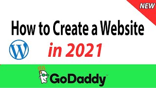 how to create a website with godaddy shared cpanel web hosting in 2021