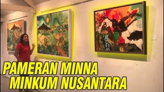 Pameran Minna Minkum Nusantara di Galeri AJBS Surabaya
