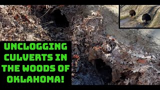 UNCLOGGING CULVERTS IN THE WOODS 03/2024 NT#38 by culverts, bridges and ditches…oh my 17,535 views 1 month ago 26 minutes