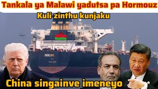 Sitima ya Malawi yadutsa pa Strait of Hormouz 😅😅😅😅😅 Ma updates ena Ofunika ali mkatimu
