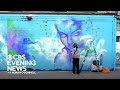 Artists in 4 cities create murals to celebrate moms