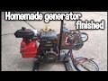 Homemade generator finish