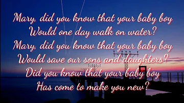 Mary did you know - Karaoke Version | Pentatonix (with backing vocals)