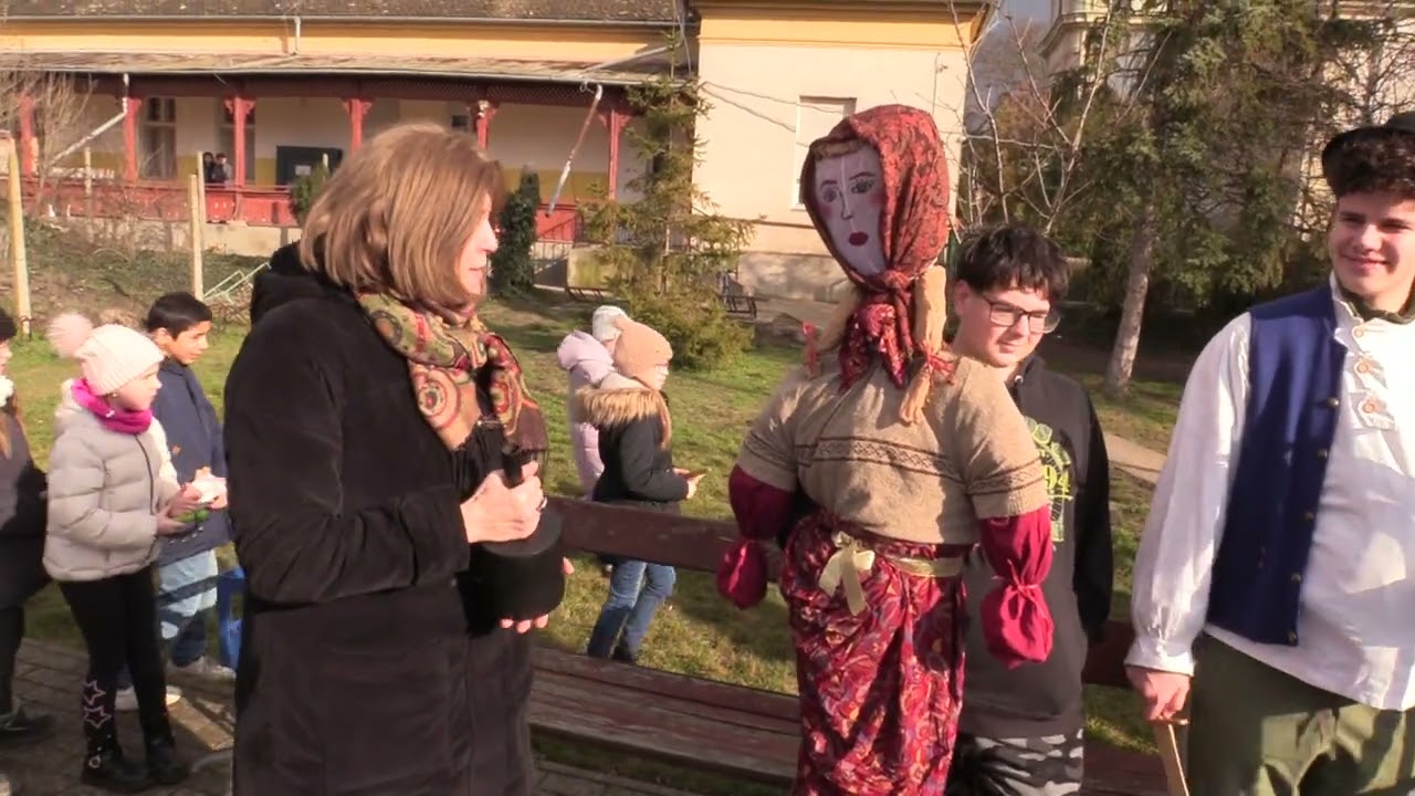 Kiszebáb búcsúztatás – Télűző rendezvény az Erőss Lajos Református Általános Iskolában