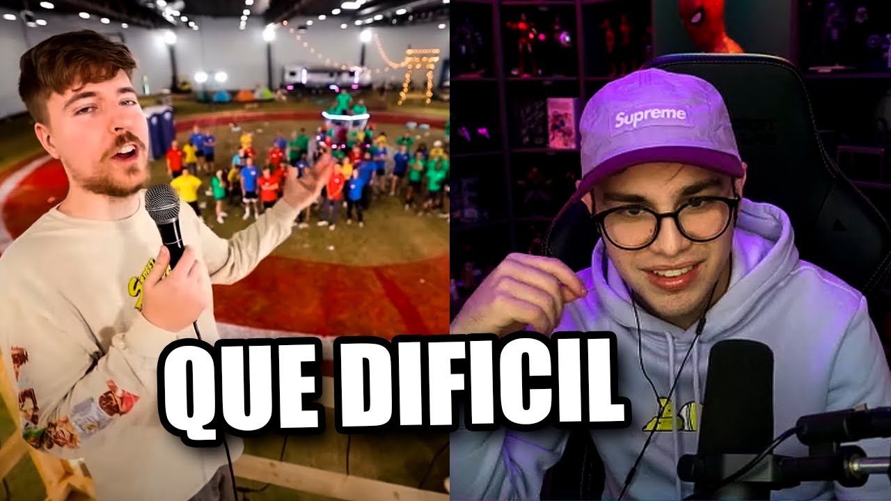 JuanSGuarnizo REACCIONA a El Último en Salir del Círculo Gana $500,000 de Mr Beast