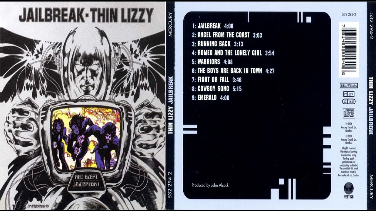 Thin Lizzy – Jailbreak - YouTube