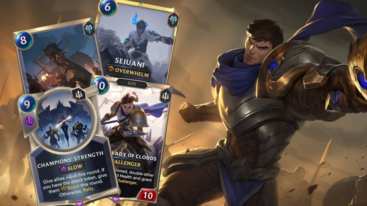 Demacia Rage! | Garen Sejuani | Eternal Matches | Legends of Runeterra ...