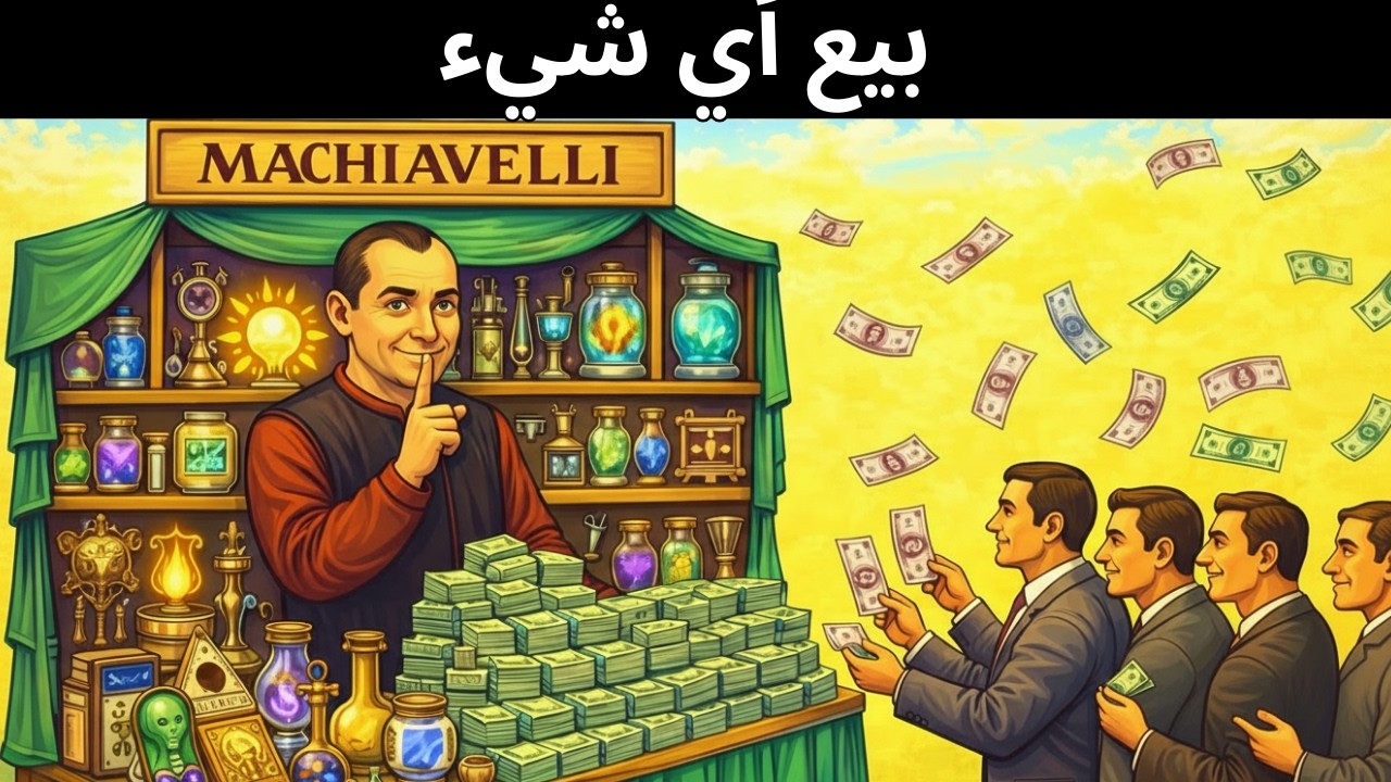 هذه العقلية البيعية ستجعلك تتفوق على 99% من الناس - مكيافيلي