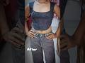 recycling my old jeans...#recycling #cutting #sewing #handmadewithlove #viralvideo #youtubeshorts