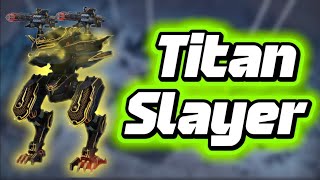 UE AO JUN IS INSANE WITH LULENS ! TITAN SLAYER BUILD ! (War robots)