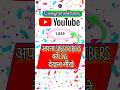 SUBSCRIBERS KO LIVE KAISE DEKHE | LIVE SUBSCRIBERS COUNT ON YOUTUBE | #livesubscriberscount #shorts