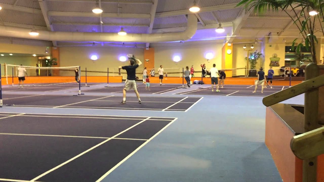 Sports area inside centre parcs at elveden YouTube