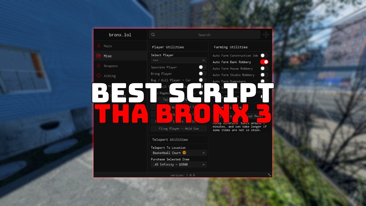[OP] BEST Roblox Tha Bronx 3 Script (Gun/Money Dupe) (Aimbot!) + WAY ...