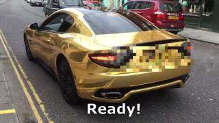 RBKC: Maserati Gran Turismo (in Gold)