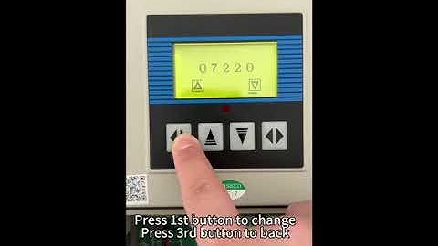 Electromagnetic Flowmeter -- BP Output Signal Setting
