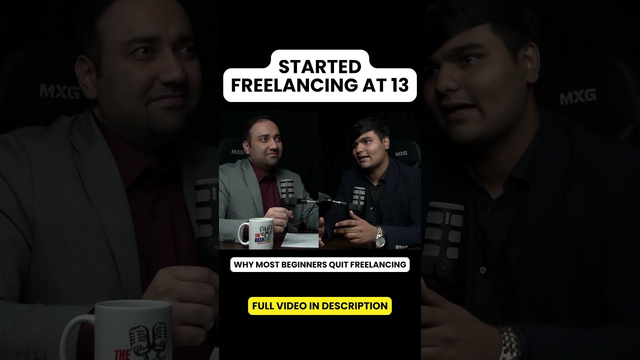 rewrite this title Started Freelancing at 13 #podcast #youtubeshorts #business #trending #viral #freelancing #shorts rewrite this title Started Freelancing at 13 #podcast #youtubeshorts #business #trending #viral #freelancing #shorts