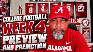 COLLEGE FOOTBALL WEEK 4 PREVIEW: Texas @ Tennessee, OU @ UGA, OLE MISS @ Florida, SC @ Alabama..etc 