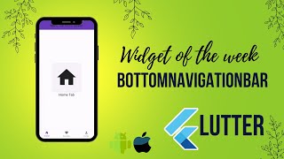 Bottom Navigation Bar in Flutter | BottomNavigationBar | Widget of the week | Bottom Navigation Menu