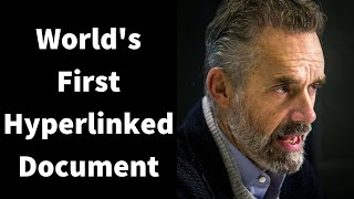 Jordan Peterson Worlds First Hyperlinked Doent