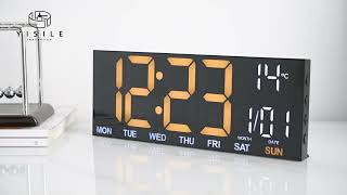 YISILE Digital Wall Clock