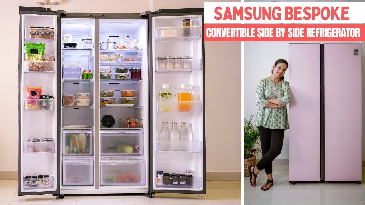 Side by Side Refrigerators - Side by Side Door Fridges in India