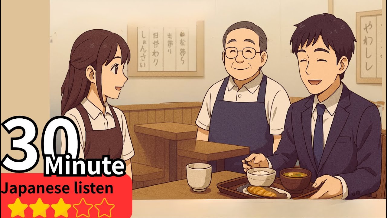 30-минутная практика аудирования японского языка — быстро освойте навыки аудирования