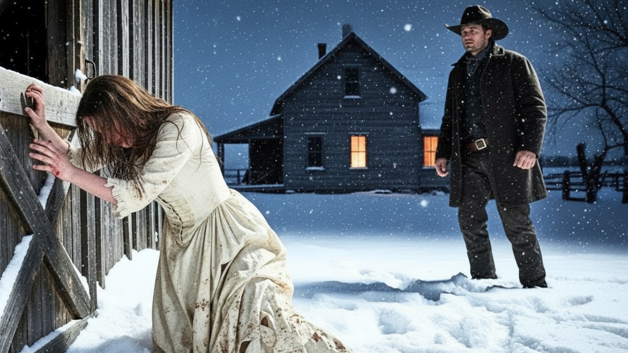 “Por favor, ayúdeme…” — Un vaquero levantó a la joven que su madrastra había echado de casa