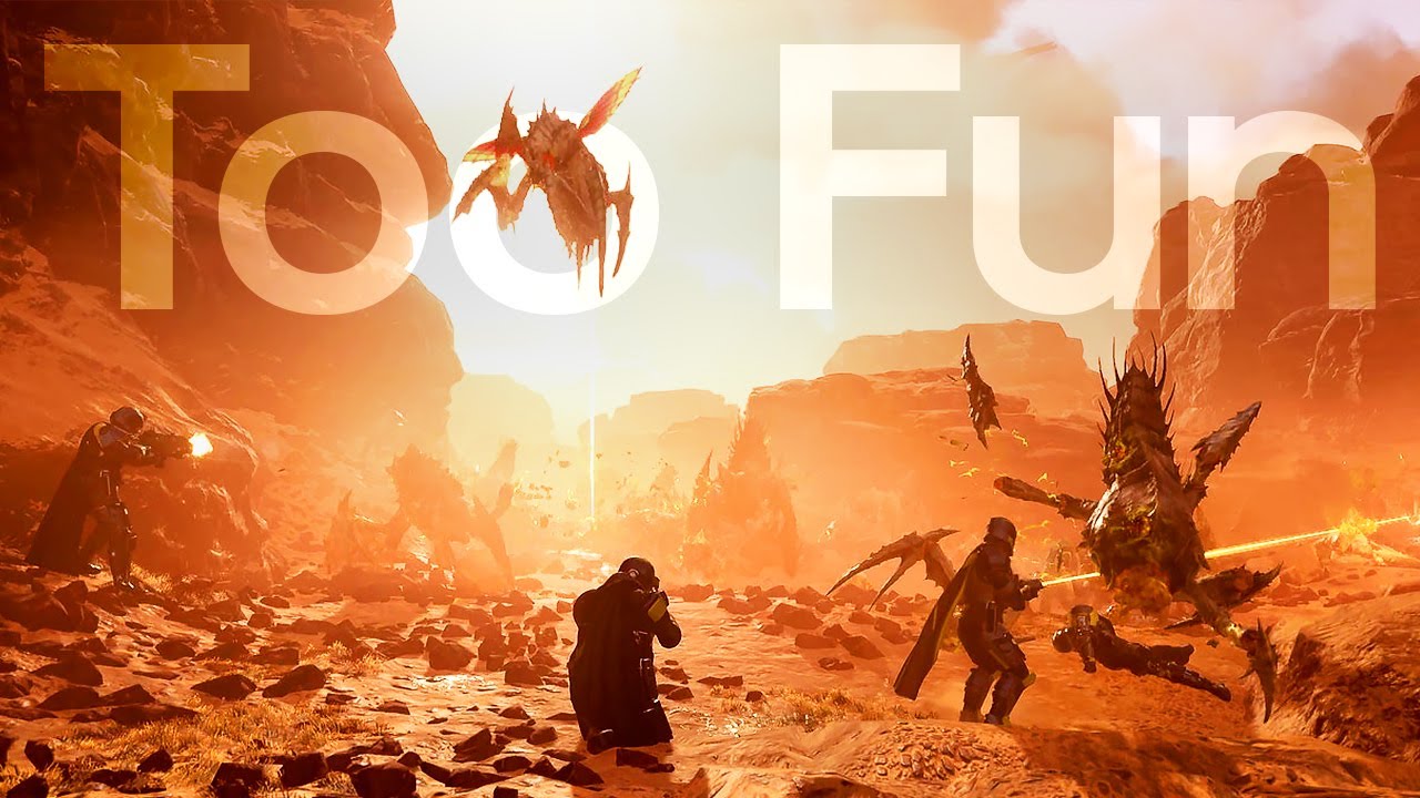 Helldivers 2 is the most fun co-op game since Left 4 Dead - YouTube