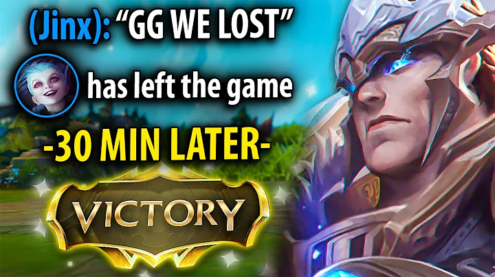 The BEST Garen Game You'll Ever Watch (1v9 Carry o...