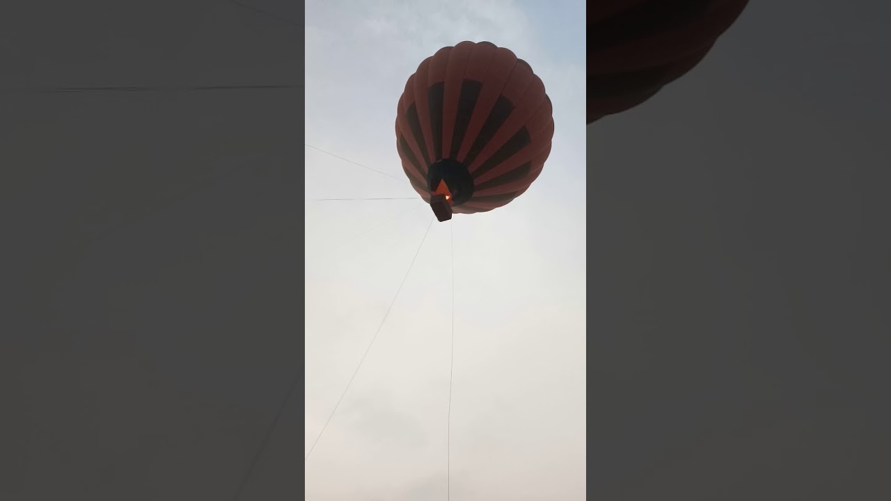 Hot Air Balloon ride in Bangalore Jakkur Airfield YouTube