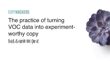 Using the Voice of the Customer to Write High-Converting Copy with Joanna Wiebe