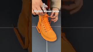 Shoe Laces Style | Shoe Laces Kaise Bandhe | Sneaker Laces Style for Boys  #sneakers #shoes #shorts