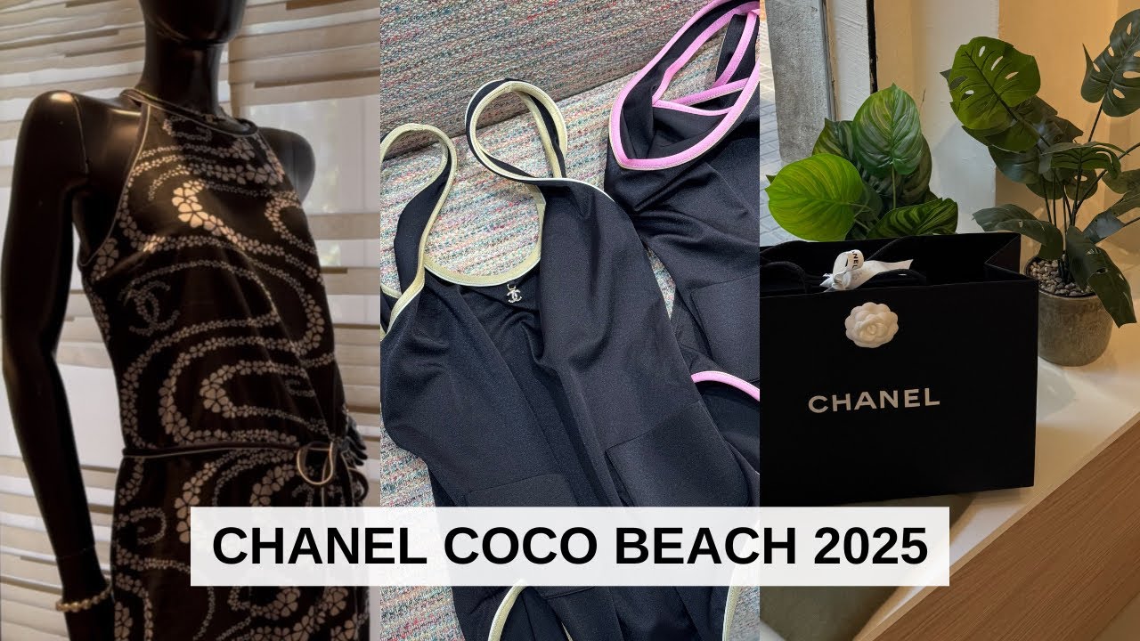 CHANEL COCO BEACH 2025 UNBOXING and try on | Laine’s Reviews