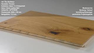 Parador Holzparkett Eiche Rustikal M4V Fertig-Parkett In Landhausdielen-Optik, Naturgeölt