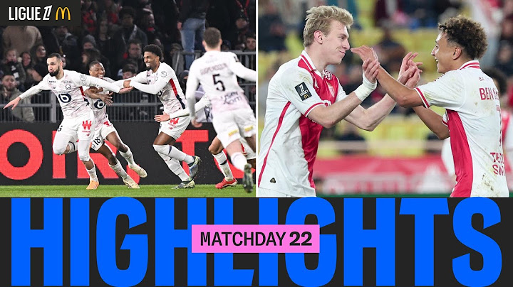 Highlights Week 22 - Ligue 1 McDonald's 24/25