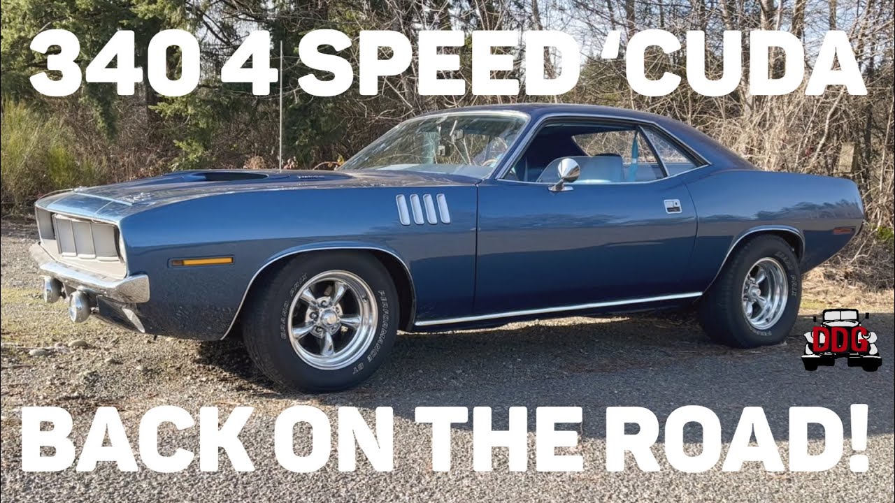 How Does This Rebuilt Four Speed Shift? Test Driving Murray's 1971