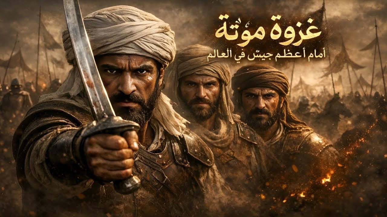 غزوة مؤتة...إيمان وثبات أمام أعظم جيش| 🌿 قصة تروي قلبك