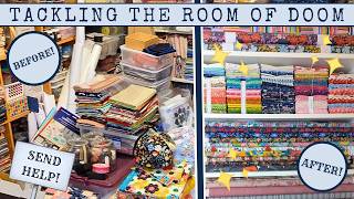 What it’s Really Like to Have a Quilt Shop in Your House. (+ A Lifetime of Craft Supplies!)💙Ep.32💙